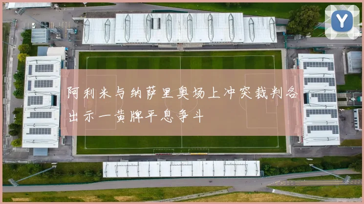 阿利米与纳萨里奥场上冲突裁判各出示一黄牌平息争斗